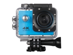 Cámara de acción 4K Ultra HD impermeable, 12 MP, resistente al agua, control remoto 2.4G, pantalla azul de 2 pulgadas. PAPRIKA