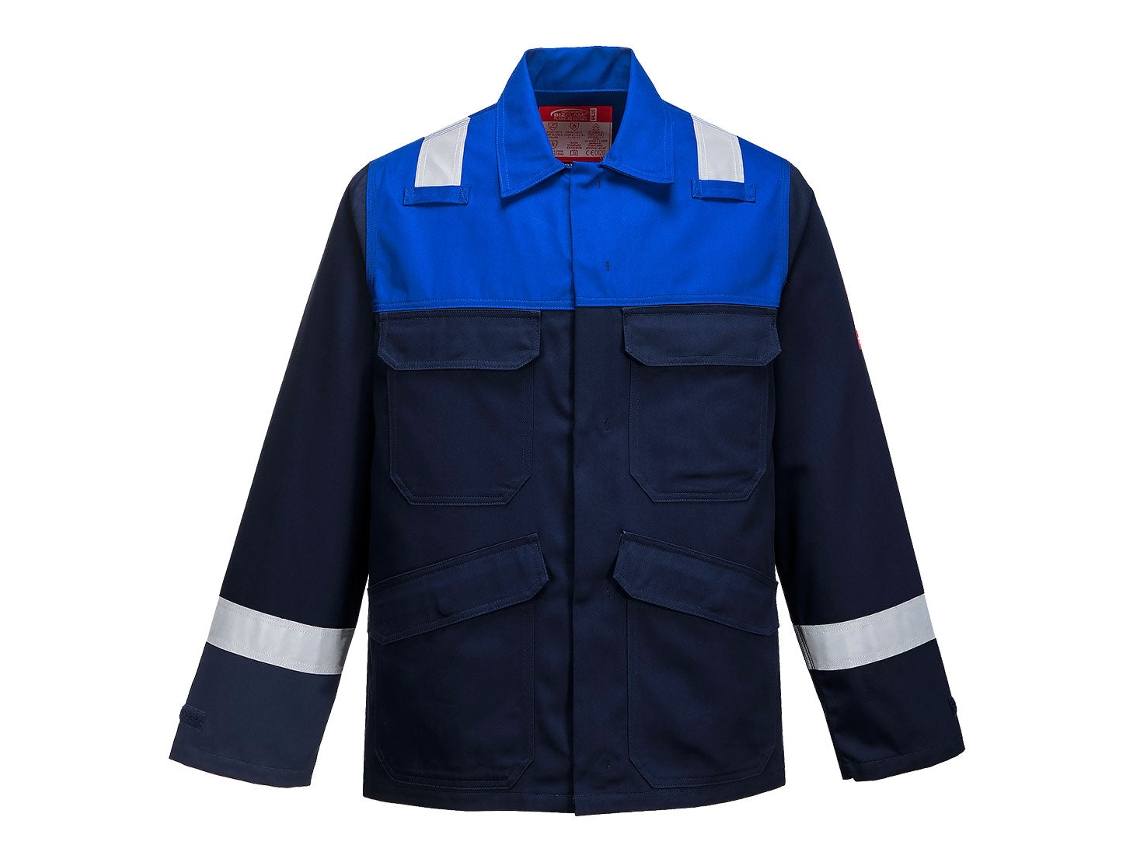 Chaqueta Bizflame Plus: Seguridad Y Comodidad Azul Marino / 4xl