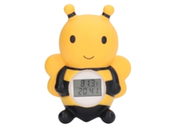 Termômetro De Banho Para Bebê Abelha Com Alarme Tester Temperatura Da Água Seguro 0-60°c