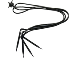 Aspersores para mangueras de riego, conjunto de brazo curvo, sistema de riego para invernaderos, equipo de | Sin marca