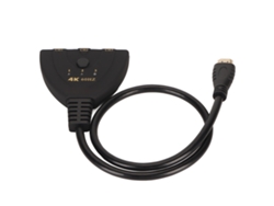 Switch Hdmi 4k 60hz 3 Entradas 1 Saída Bidirecional Splitter Para Tv Monitor Projetor Computador