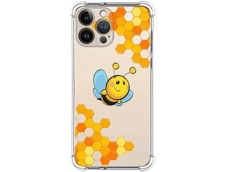 Carcasa iPhone 13 Pro Max (6.7) TUMUNDOSMARTPHONE Abeja Dibujos Multicolor