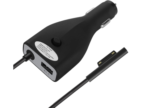 Surface Pro Car Charger 42W 12V 258A Power Supply for Microsoft Surface Pro 3 Pro 4 Pro 5 Pro 6 Surface Go Surface Laptop and Surface Book with 5V 21