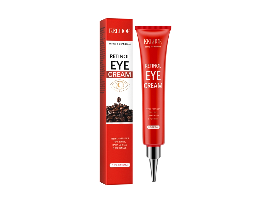 Crema reafirmante para el contorno de ojos con retinol rejuvenecedor.