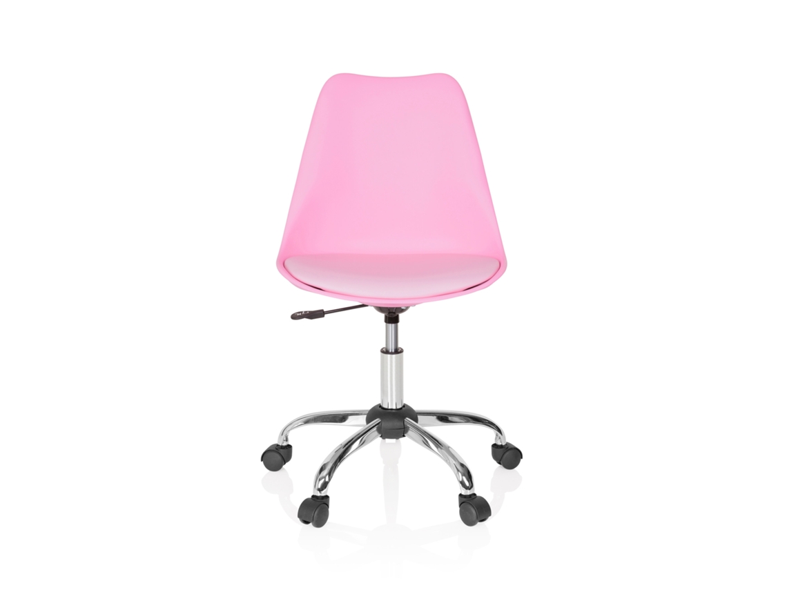 Giantex Silla de escritorio giratoria, rosa