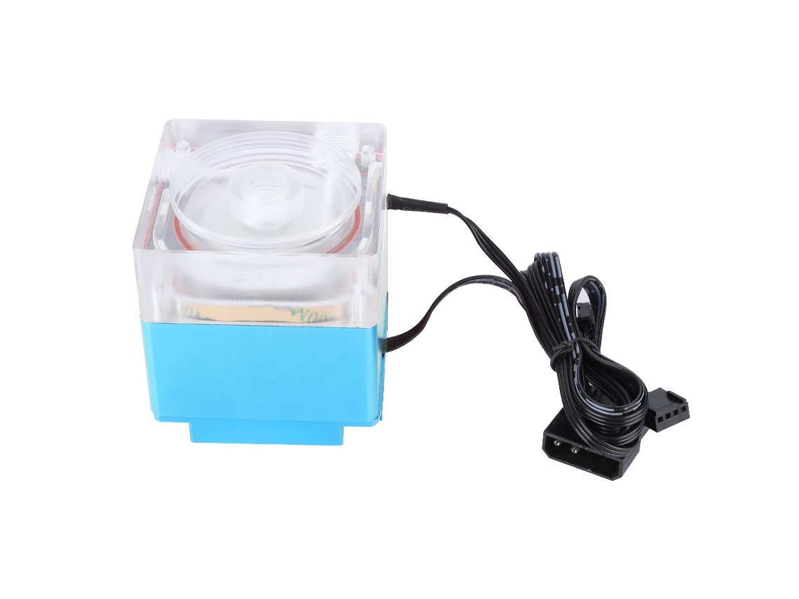 Radiador Y Bomba De Refrigeración Por Agua Rgb Super Silencioso Para Refrigeración De Computadoras Pc Azul