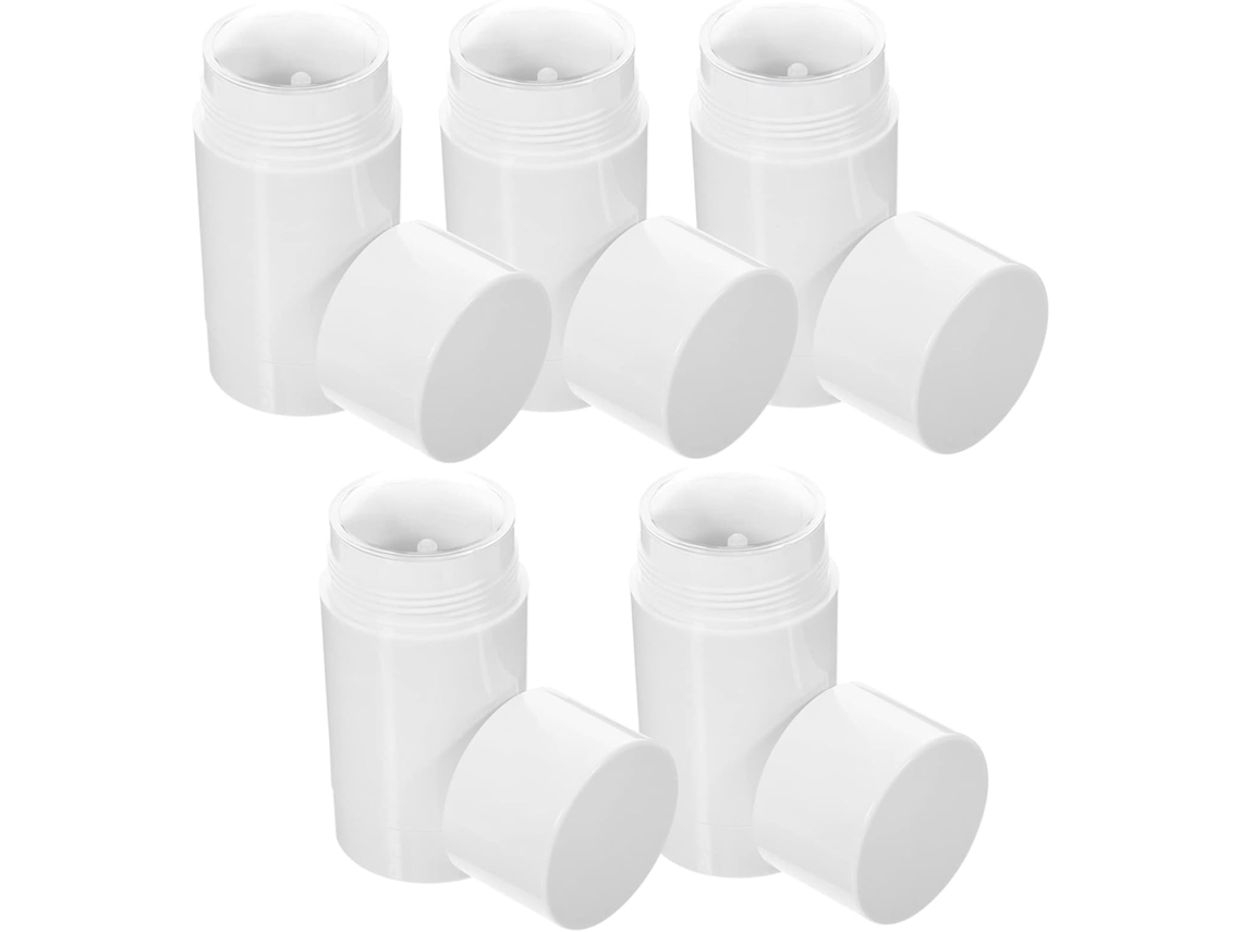 Juego De 5 Envases Giratorios Y Recargables Para Botellas Vacías, Ideales Para Neceseres.