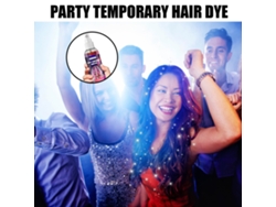 Eelhoe Spray De Color Para Cabello Temporal 30ml Glitter Dye Sin Daño Para Fiesta Y Estilos De Pelo