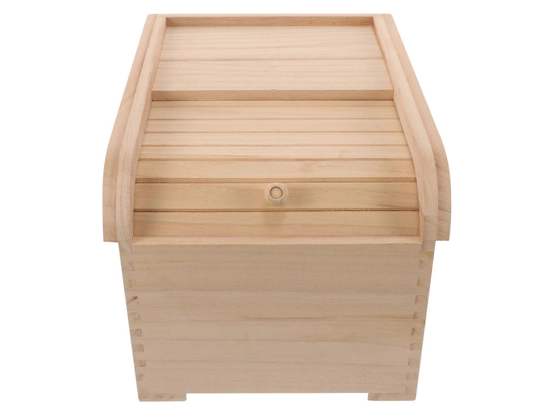 Recipiente Para Almacenamiento De Arroz Caja De Arroz De Madera Recipiente Multiuso Para Almacenamiento De Alimentos Webake