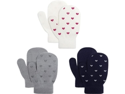 Guantes Elásticos Para Niños: Guantes De Punto Mágicos Y Cálidos Para Niños En Invierno, 3 Pares.
