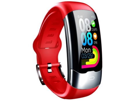 Smartwatch La pulsera inteligente SPOVAN H02 con pantalla TFT HD de 1,14 '' admite monitoreo de oxígeno en sangre / monitoreo del sueño (rojo)