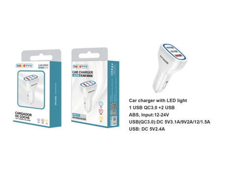 Cargador MODORWY MB8101 Blanco