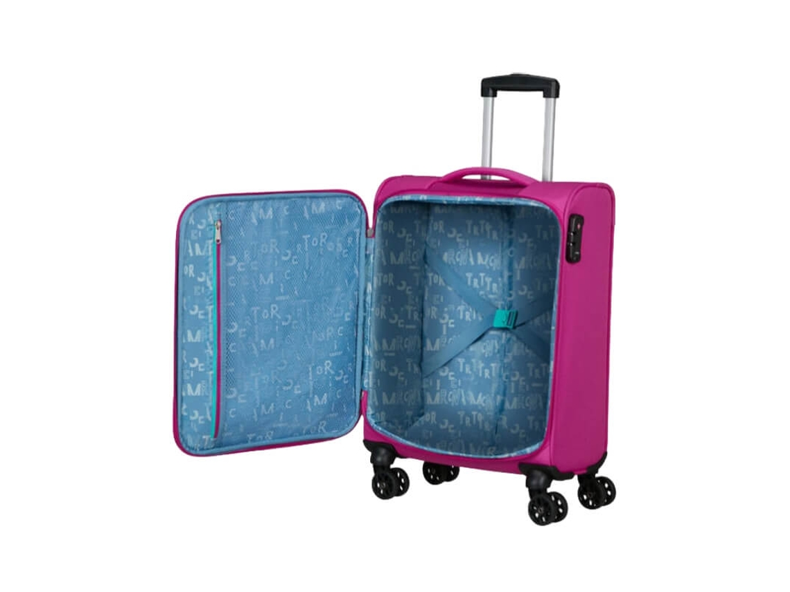 Maleta de Cabina AMERICAN TOURISTER Trolley Sea Seeker Rosa (55 cm