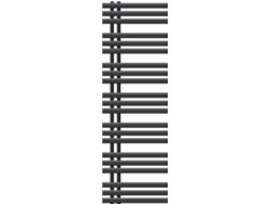 Radiador Toallero de Baño ECD Antracita (Acero - 50 x 160 x 3 cm)