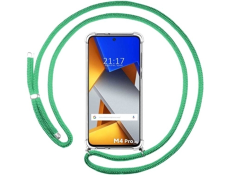 Carcasa para Xiaomi Poco M4 Pro 4G TUMUNDOSMARTPHONE Colgante Verde