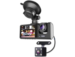 Camara Car Nmbhus De Coche, Grabador De Video De Tablero De 3 Canales Dvrs