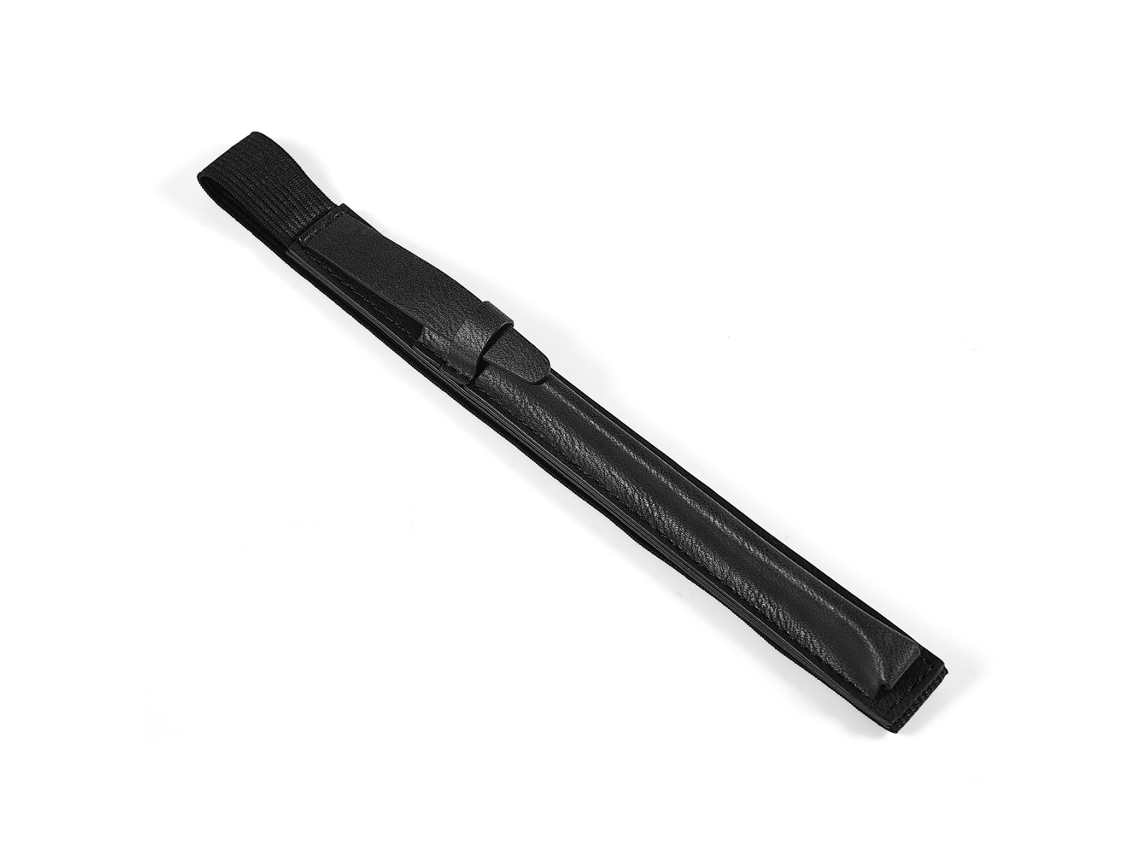 Funda de piel sintética a prueba de golpes para Apple Pencil en negro, azul, verde o rojo dorado claro.