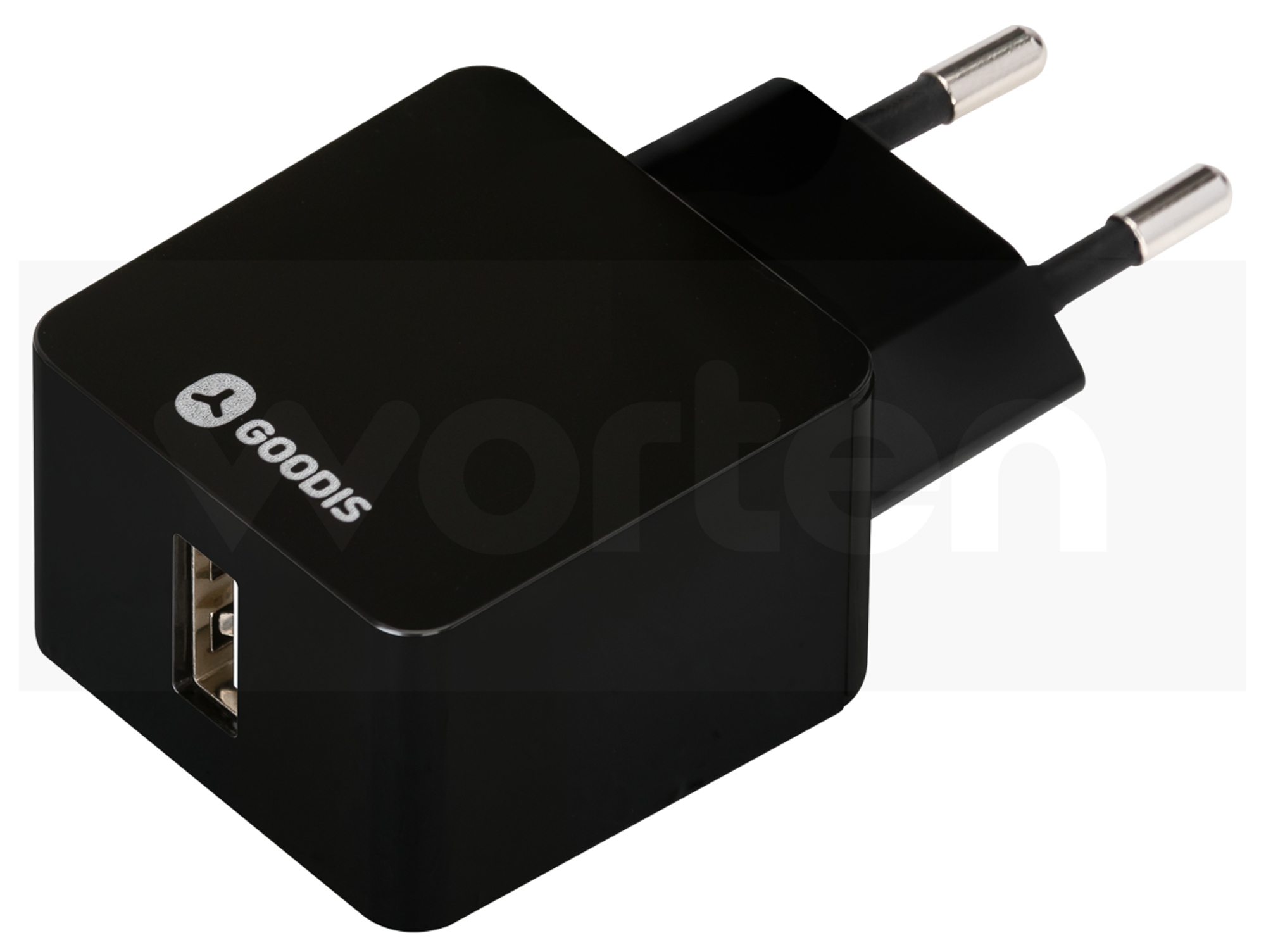 Adaptador GOODIS 5V-2.4A Negro