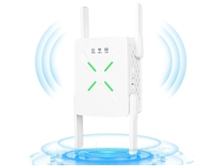 Amplificador Wifi 1200mbit/s, Banda Dupla, 4 Antenas Yizhood (branco)