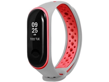 Correa Xiaomi Mi Band 3 G4M Gris, Rojo