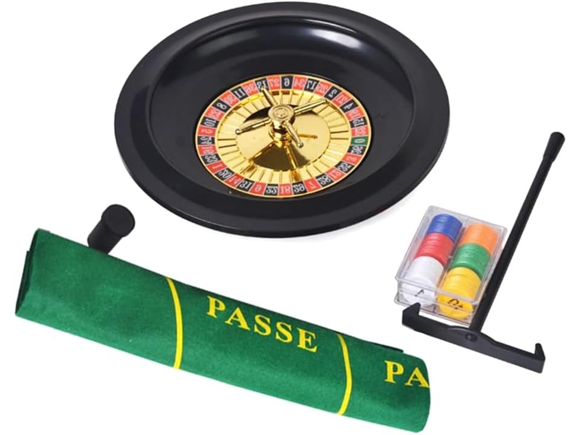 Rueda De Póker Rusa De Plástico De 10 Pulgadas Para Bar, Karaoke, Herramientas De Diversión, Accesorios