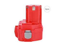 2 Baterías Recargables Ni-mh De 12 V Y 3000 Mah Para Herramientas Makita 1220 Y 1200 Pa12