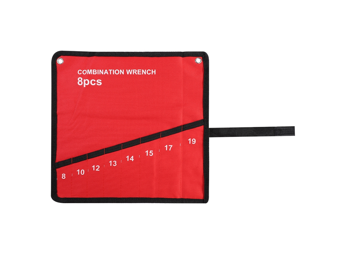 Bolsa Enrollable Para Herramientas Con 8 Bolsillos, Organizador De Herramientas Ligero Y Portátil.