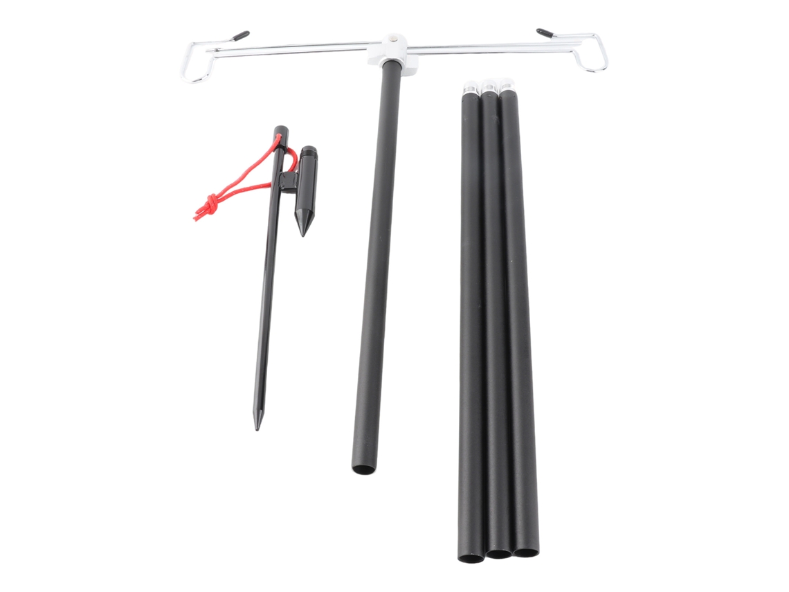 Soporte Ligero, Plegable Y De Altura Regulable Para Linterna De Camping, Ideal Para Acampar Al Aire Libre.