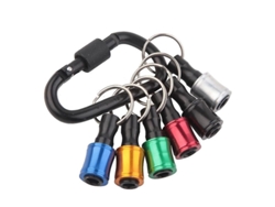 2026altiro-6 Accesorios De Tornillos Con Adaptador De Cambio Rápido De Conexión Hexagonal De 1/4 De Pulgada Con Anillo Para Llave