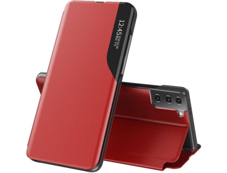 Carcasa Samsung Galaxy S21 5G LMOBILE Elegante Rojo