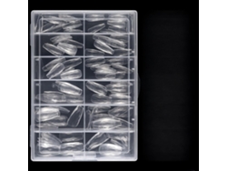 Juego De 120/140 Uñas Postizas Acrílicas Transparentes Para Facilitar La Extensión.