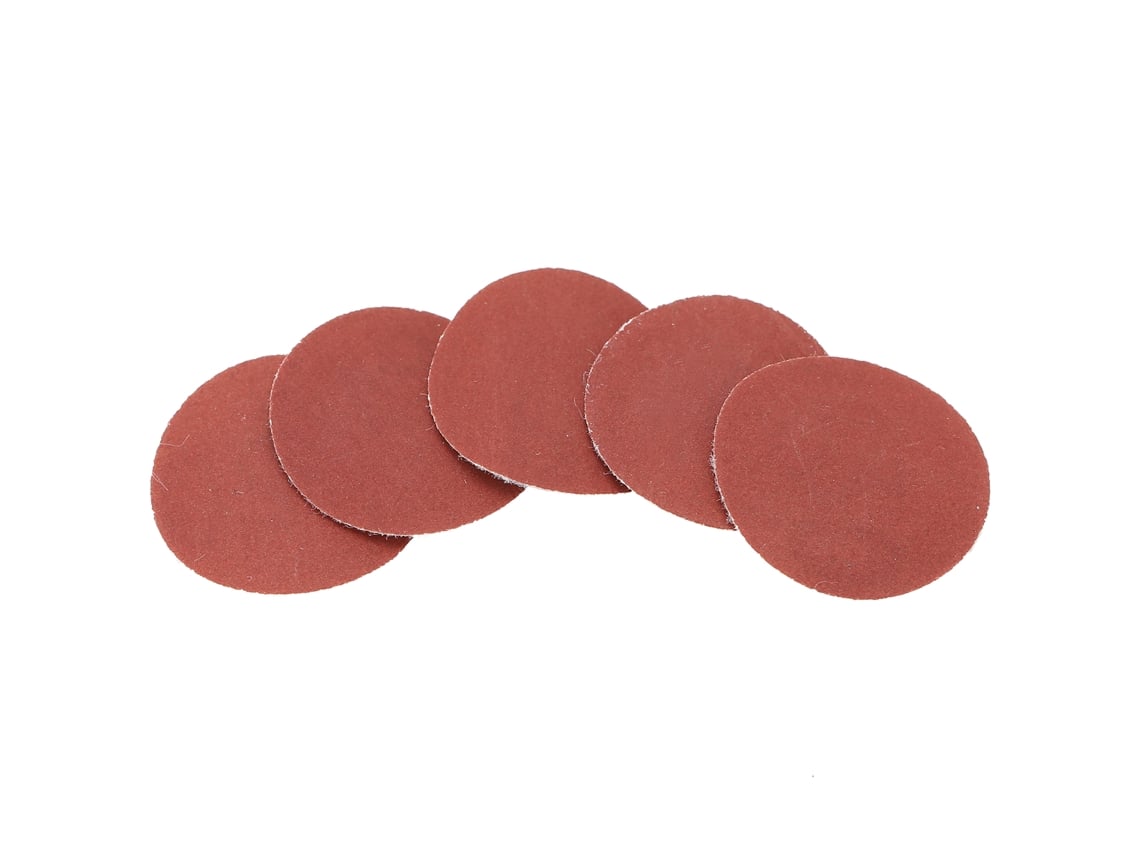 200 Hojas De Discos De Papel De Lija Rojo De 25 Mm Con Reverso Flocado, Grano 1500, Herramientas De Lijado Y Pulido Para Automóviles Con Protección Contra La Humedad Y El Calor.