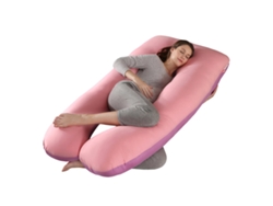 Almohada Para Embarazadas, Almohada En U Desmontable Y Lavable, Gran Cojín De Espalda