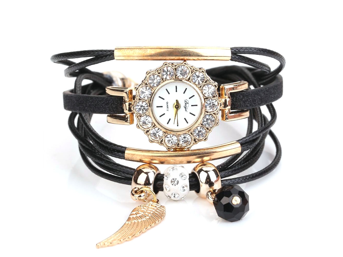 Reloj De Pulsera De Cuarzo Sencillo Y Moderno Para Parejas, Con Caja Dorada Y Correa Roja.