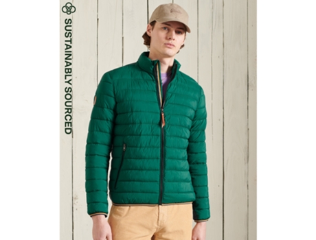 Abrigo SUPERDRY Hombre (Multicolor - XL)