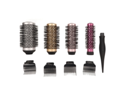 Set De 4 Cepillos Redondos Para Cabello Con Bariles De Diferentes Diámetros, Mango Cómodo Para Secado Y Peinado