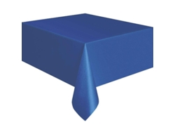 2026-34810-2 Fundas Para Mesa De Fiesta Únicas, Azul Real, Plástico Limpiable, 54x108 Pulgadas