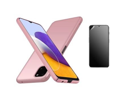 Carcasa + Protector Samsung A22 5G Turtleshell Rosa BD-HF&PC