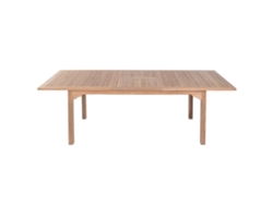 Mesa de comedor extensible de teca Alexandra House Living (180x100x75cm)