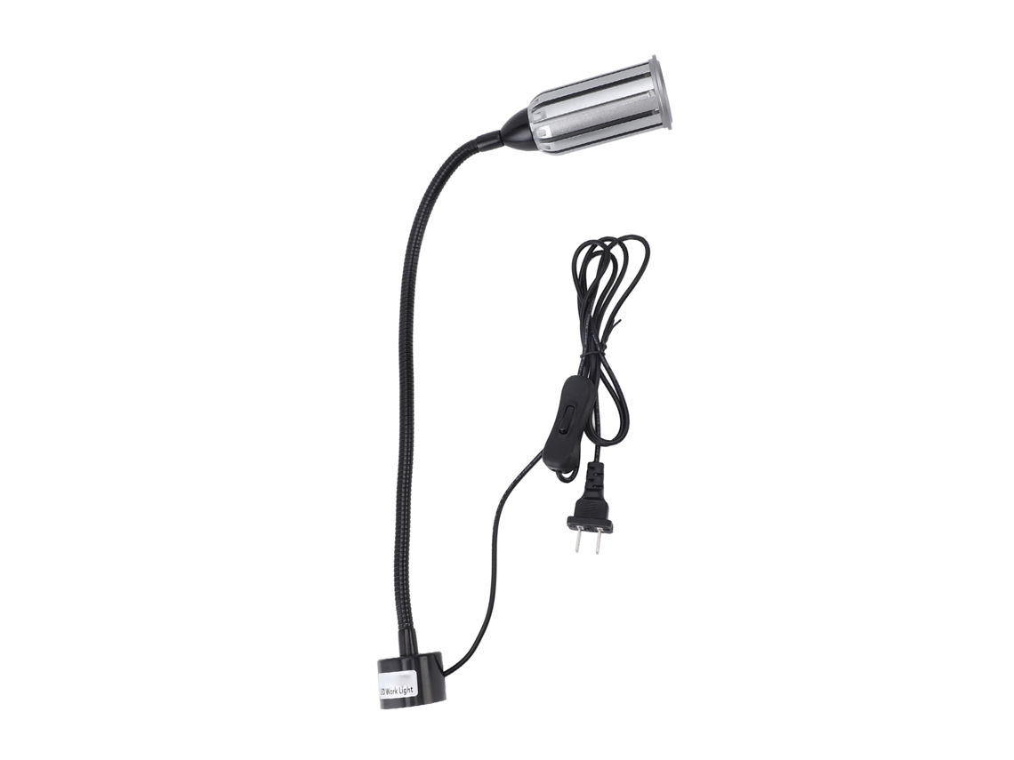 Rebe-luz De Trabajo Magnética 15w 1200lm Led Con Cuello De Cisne Flexible Para Máquinas De Coser, Parrillas E Iluminación Industrial