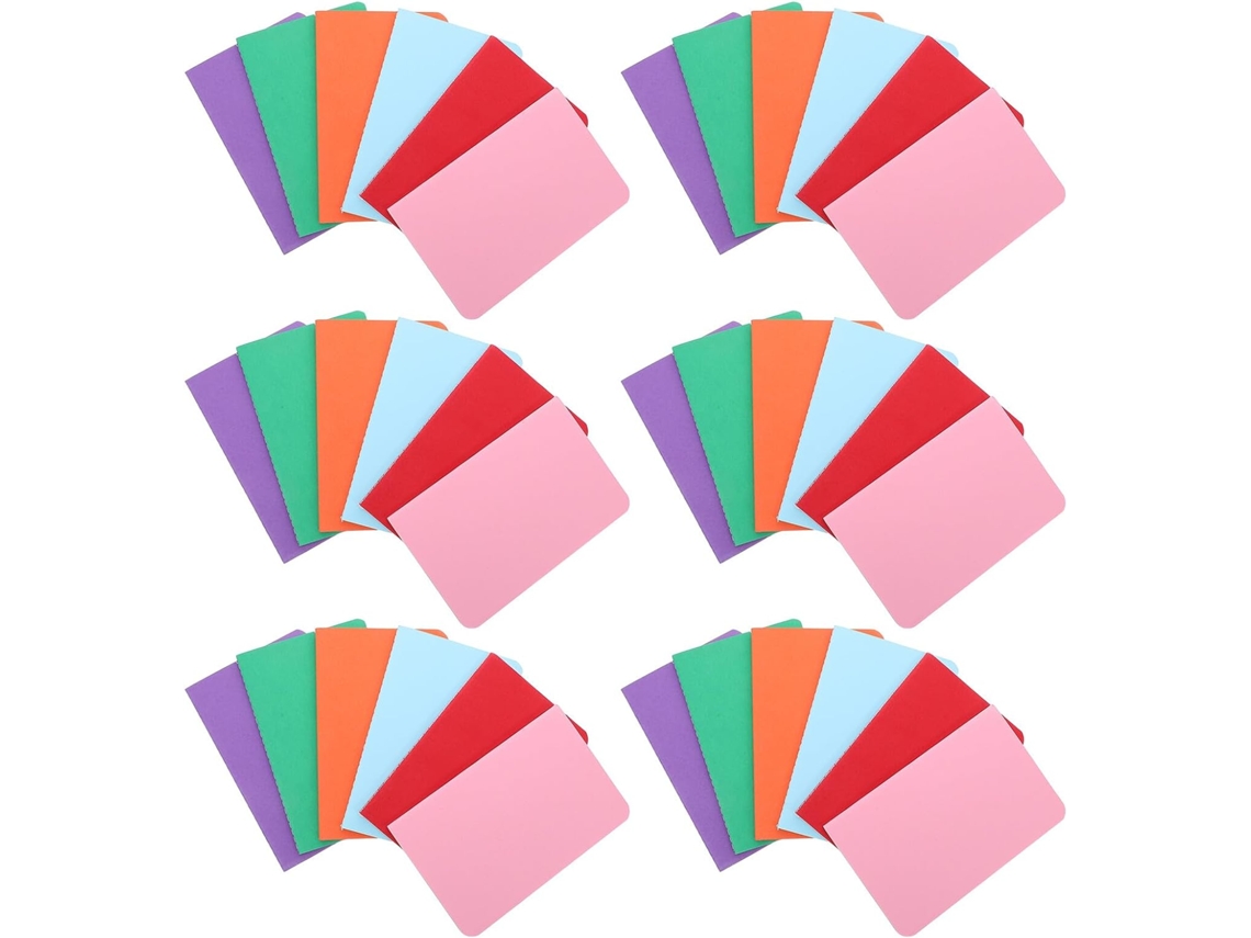 Juego de 36 libretas de bolsillo, pequeñas libretas rayadas para viajes, oficina y notas rápidas. SFUSHOS