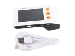 Lupa electrónica portátil con zoom 2x 25x y pantalla LCD de 3,5 pulgadas para facilitar la lectura