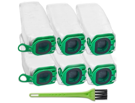 Bolsas de repuesto para aspiradora Vorwerk, bolsas de polvo para aspiradora Kobold Vb100, 6 piezas