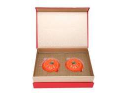 2 Latas De Cerámica Selladas Con Forma De Calabaza Para Almacenar Té De Naranja De 50 Ml.