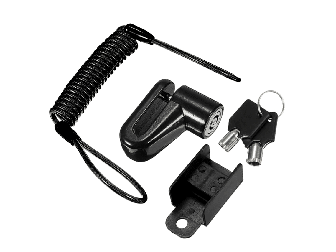 Candado Antirrobo De Acero Para Patinete Eléctrico Xiaomi Mijia M365 Bloqueo De Rueda Freno De Disco