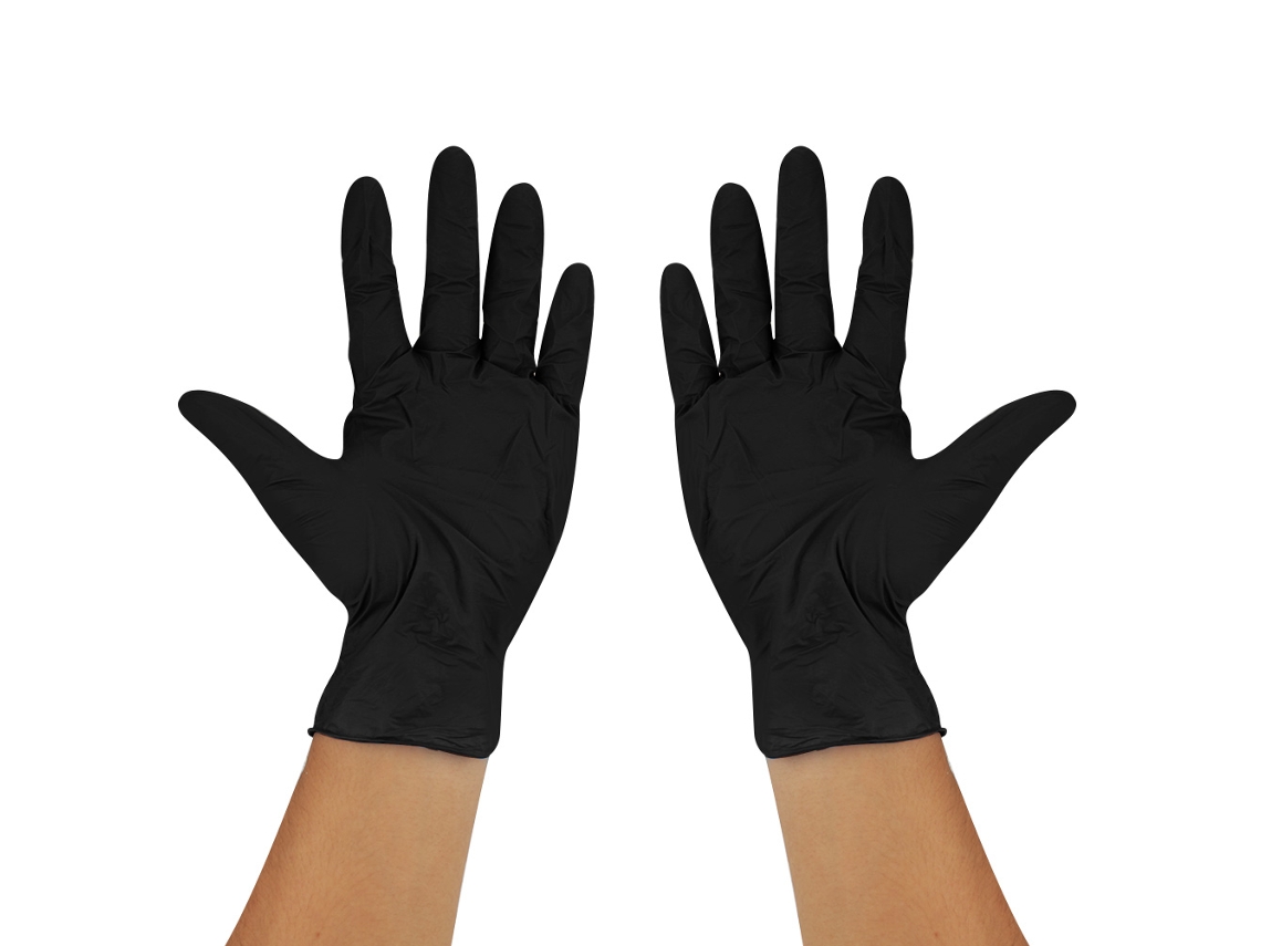 200 Guantes De Nitrilo Desechables Sin Polvo Para Exámenes Médicos E Industriales.