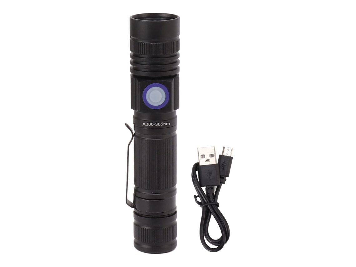 2026-linterna Uv 365nm Recargable Usb Con Led Portátil Para Curar Resina Y Detectar Orina