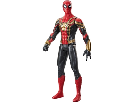 Figura de Acción MARVEL Spider-Man Figura Titan Iron Spider (30,5 x 5,1 x 10,2 cm)