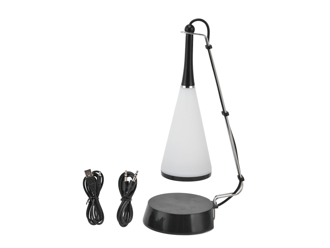 2026-lámpara De Mesa Con Altavoz Bluetooth Inalámbrica Control Táctil Regulable Recargable Usb Luz Led Para Dormitorio Estudio