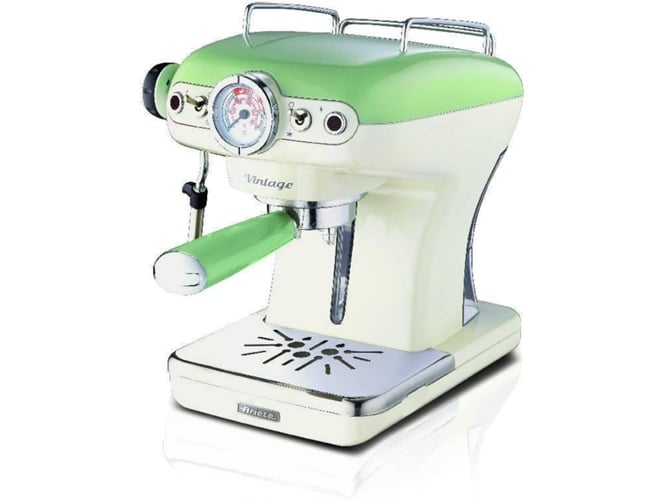 Cafetera ARIETE Vintage 1389 (15 bar - Café Molido y Monodosis)